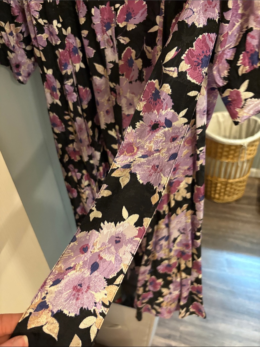 Sezane Lauretta Dress in Purple Floral - Picture 7 of 9